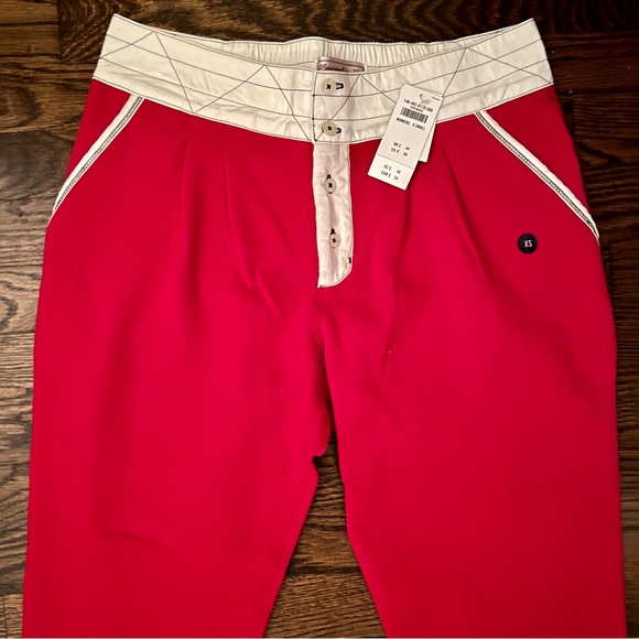 Abercrombie Red Sweatpants - Picture 4 of 4